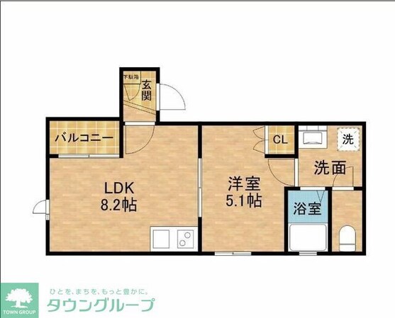 ガリア立川の物件間取画像